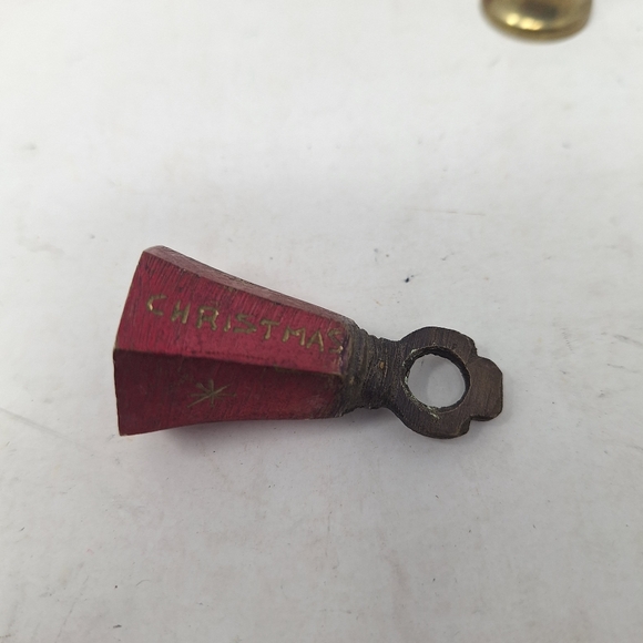 Vintage Ornaments Mixed Lot Of 9 Miniatures Christmas Tree Hanging 80s Xmas - Picture 6 of 8